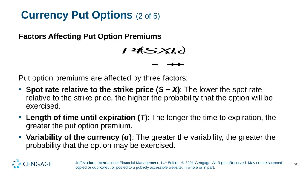 Chapter 5 Currency Derivatives Jeff Madura, - slide 30 of 42