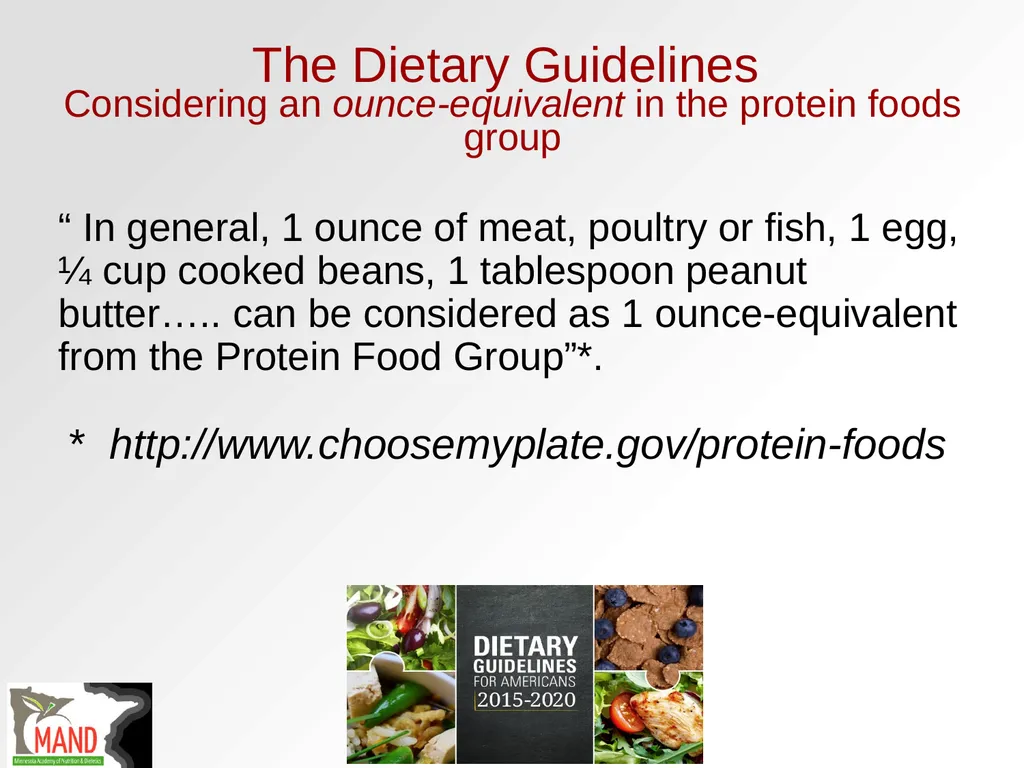 Protein Recommendations for Healthy Aging: - slide 29 of 39