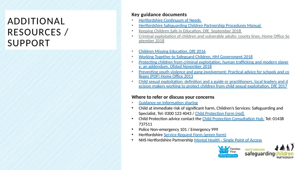 Part one: Screening tool Practitioner Toolkit To - slide 26 of 27