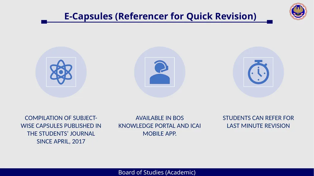 Board of Studies (Academic) An Overview The - slide 47 of 54