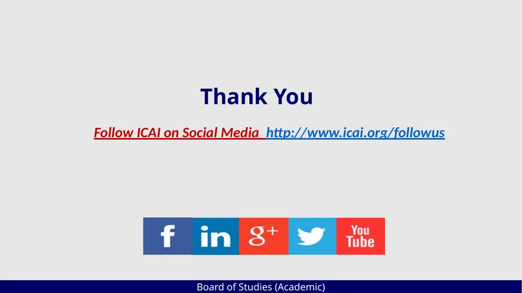 Board of Studies (Academic) An Overview The - slide 54 of 54