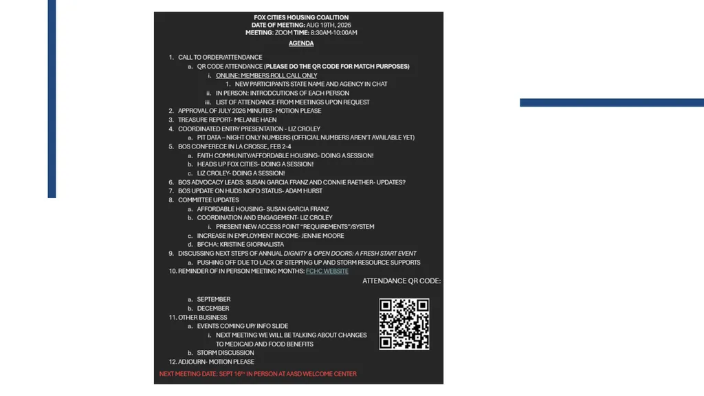 PLEASE SCAN THE QR CODE TO COMPLETE ATTENDANCE - slide 2 of 36