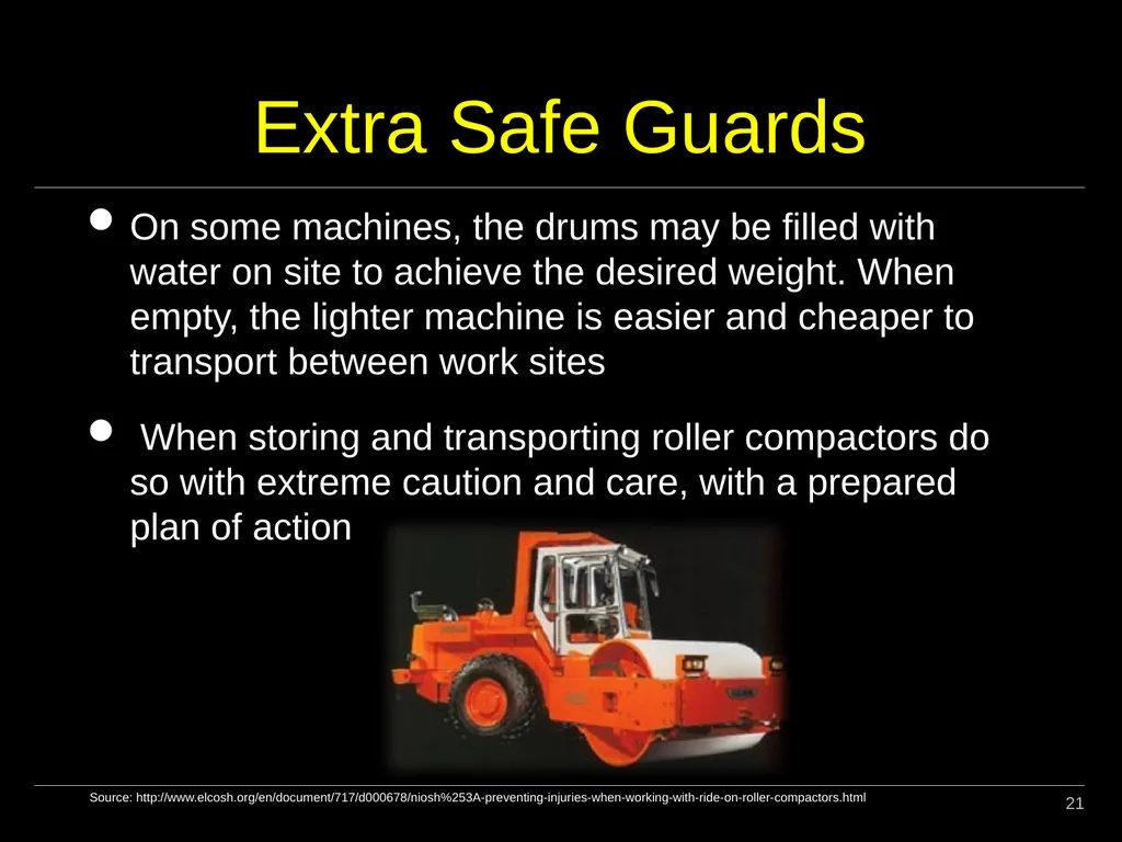 Roller Compactors 1 Description Roller compactors, - slide 21 of 22