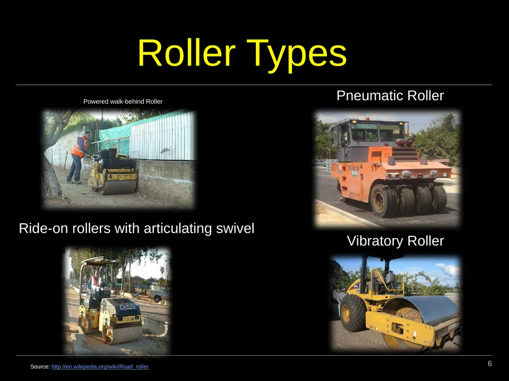 Roller Compactors 1 Description Roller compactors, - slide 6 of 22