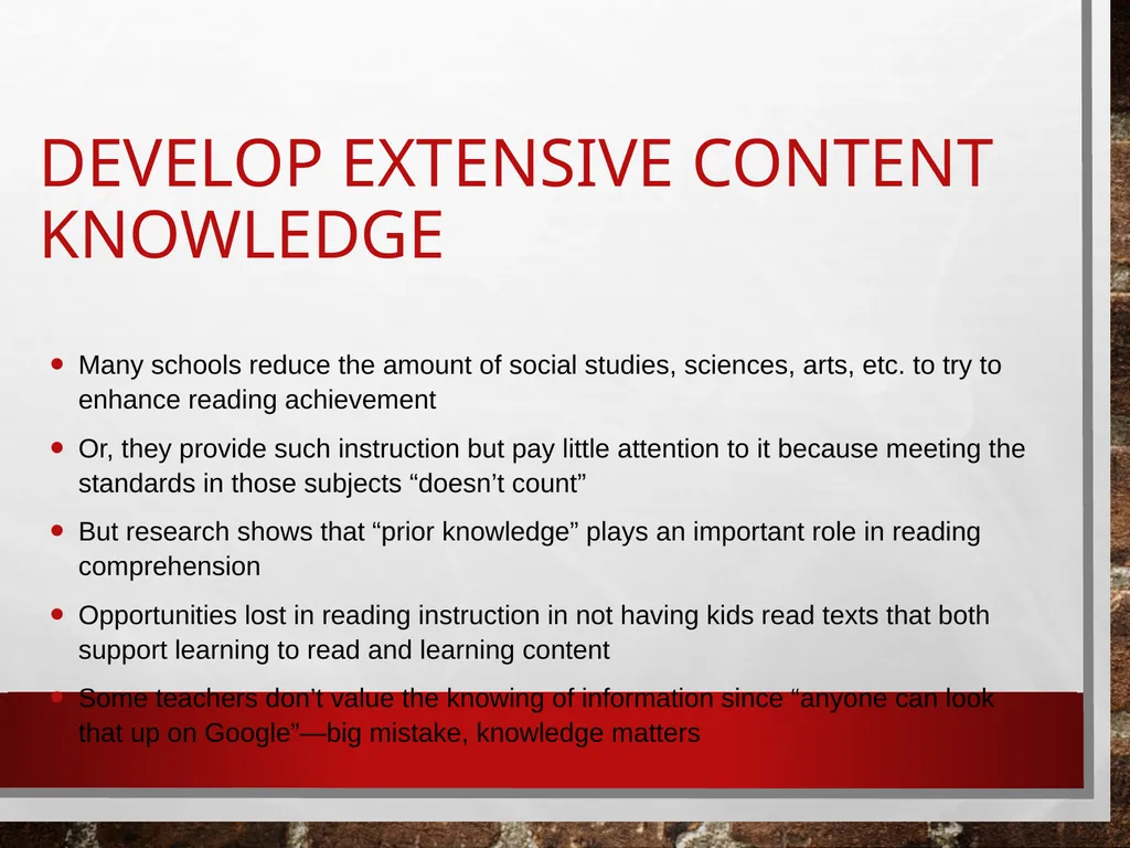 Disciplinary literacy in elementary education - slide 18 of 76
