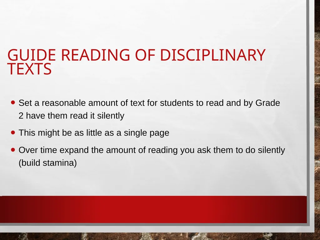 Disciplinary literacy in elementary education - slide 30 of 76