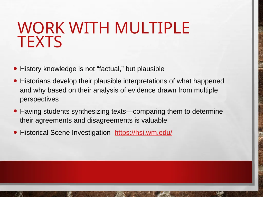 Disciplinary literacy in elementary education - slide 35 of 76
