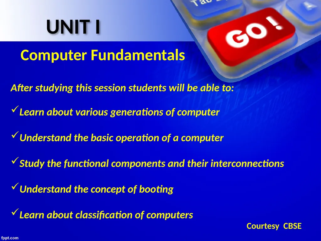 CHAPTER – 01 COMPUTER FUNDAMENTALS Unit 1 Computer - slide 5 of 127