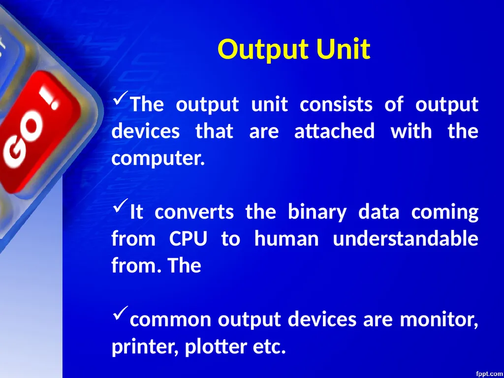 CHAPTER – 01 COMPUTER FUNDAMENTALS Unit 1 Computer - slide 19 of 127