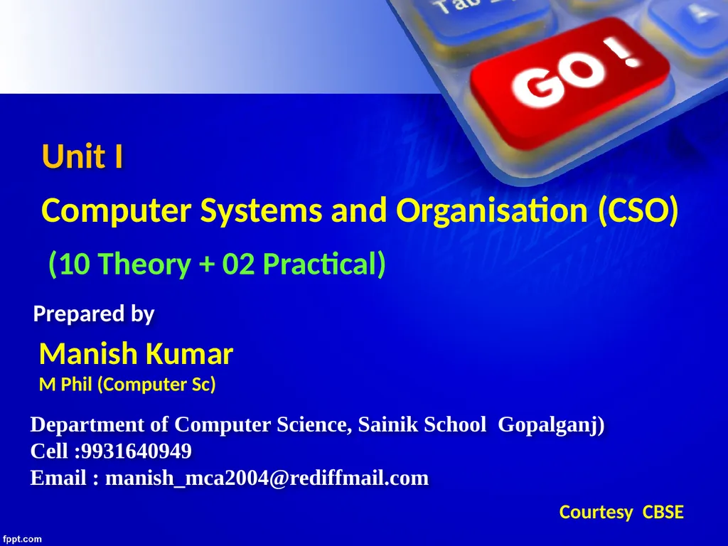 CHAPTER – 01 COMPUTER FUNDAMENTALS Unit 1 Computer - slide 2 of 127