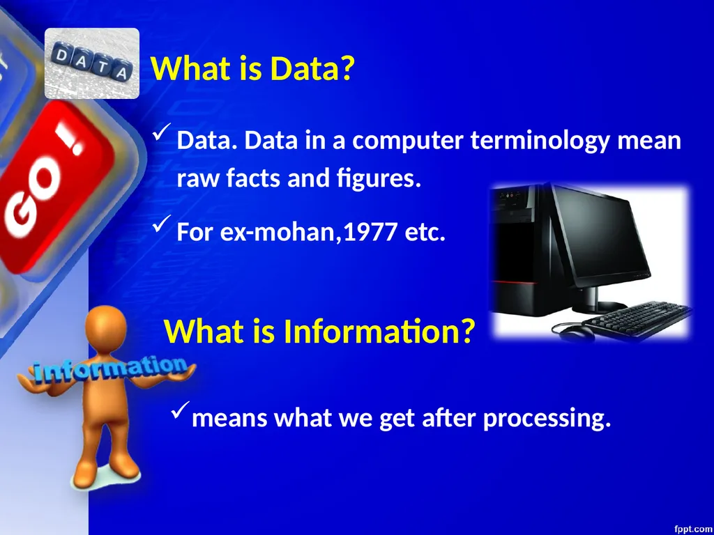 CHAPTER – 01 COMPUTER FUNDAMENTALS Unit 1 Computer - slide 7 of 127