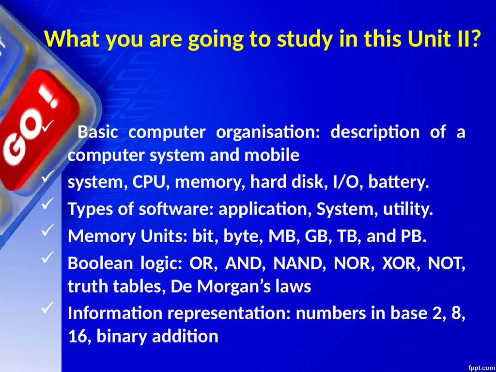 CHAPTER – 01 COMPUTER FUNDAMENTALS Unit 1 Computer - slide 3 of 127