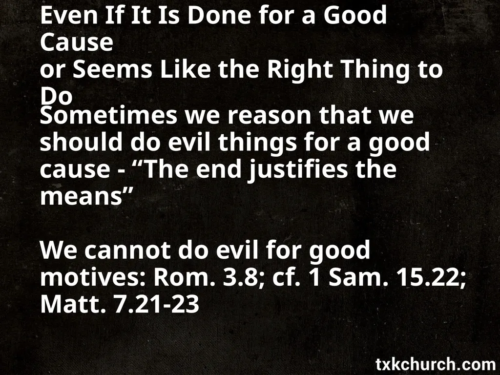 For the wrongdoer will be paid back for the wrong - slide 12 of 24