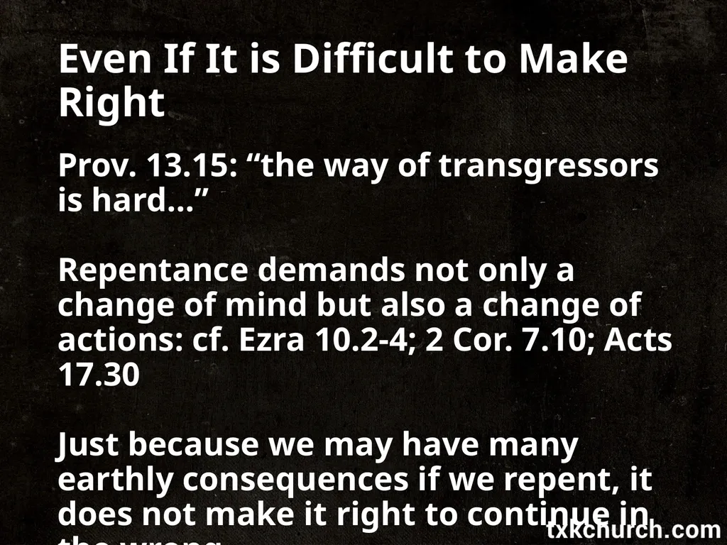 For the wrongdoer will be paid back for the wrong - slide 23 of 24
