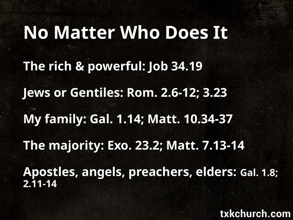 For the wrongdoer will be paid back for the wrong - slide 3 of 24