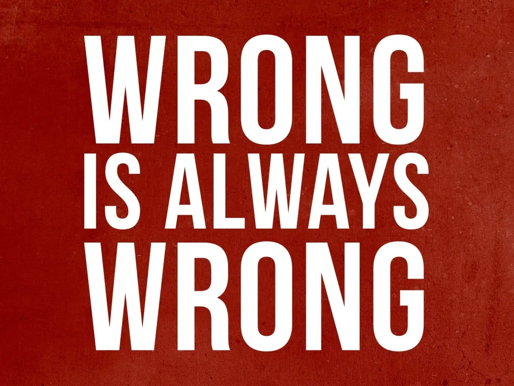 For the wrongdoer will be paid back for the wrong - slide 1 of 24