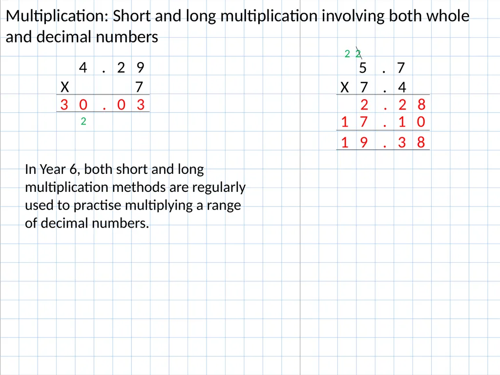 Calculation Methods for Year 6 At Homefields, we - slide 10 of 11