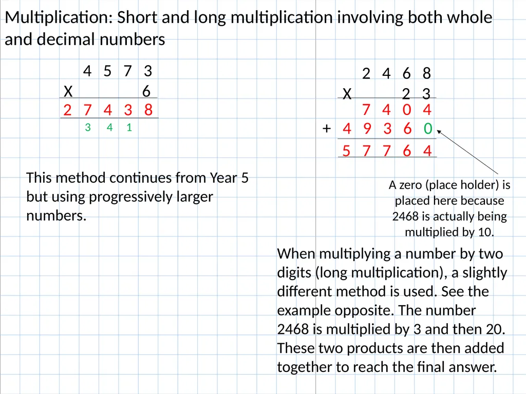 Calculation Methods for Year 6 At Homefields, we - slide 9 of 11