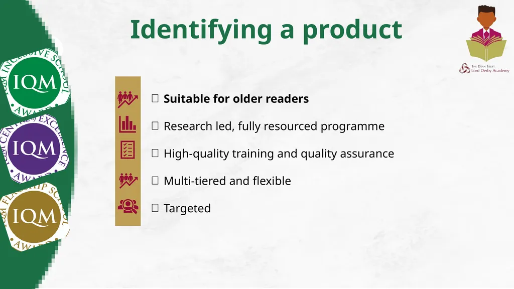 Inclusion Quality Mark Reinventing Reading: KS3 - slide 19 of 26
