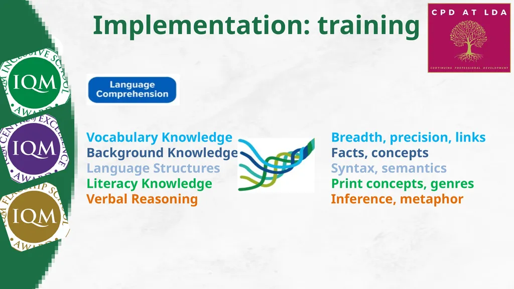 Inclusion Quality Mark Reinventing Reading: KS3 - slide 10 of 26