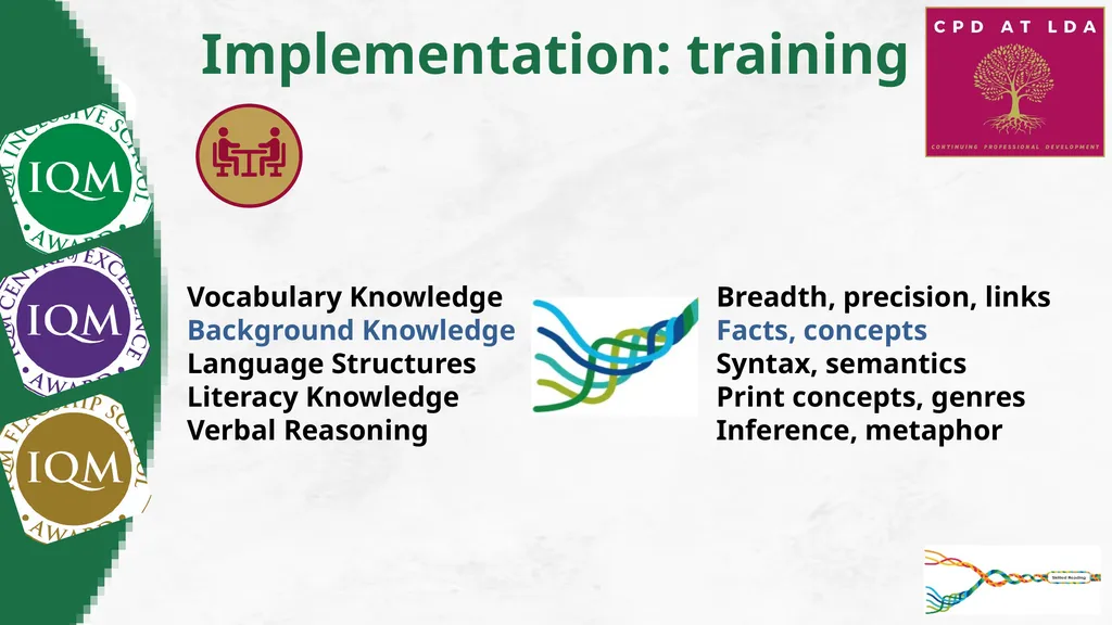 Inclusion Quality Mark Reinventing Reading: KS3 - slide 11 of 26