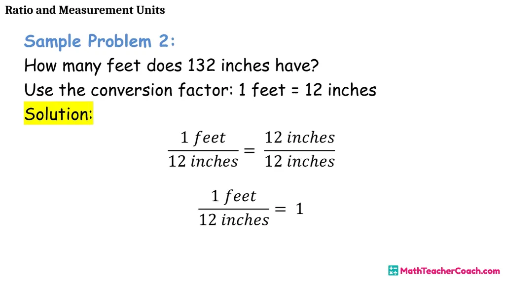 Ratio and Measurement Units Unit 1 Lesson 8 Math 6 - slide 17 of 23