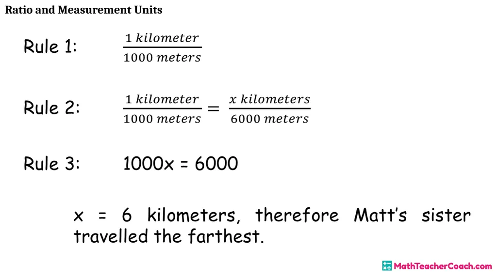 Ratio and Measurement Units Unit 1 Lesson 8 Math 6 - slide 21 of 23