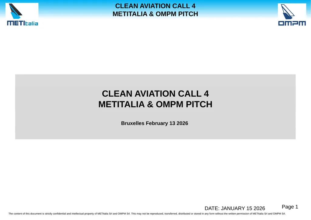 METITALIA AND OMPM ARE TWO COORDINATE COMPANIES - slide 1 of 7