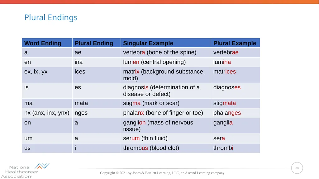 Concepts, Suffixes, and Prefixes of Medical - slide 33 of 47
