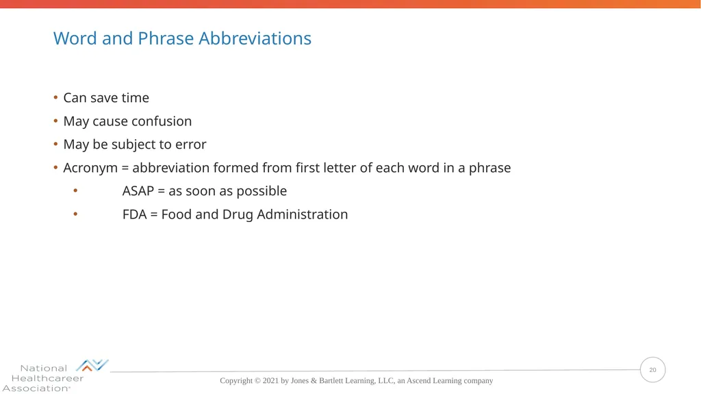 Concepts, Suffixes, and Prefixes of Medical - slide 20 of 47