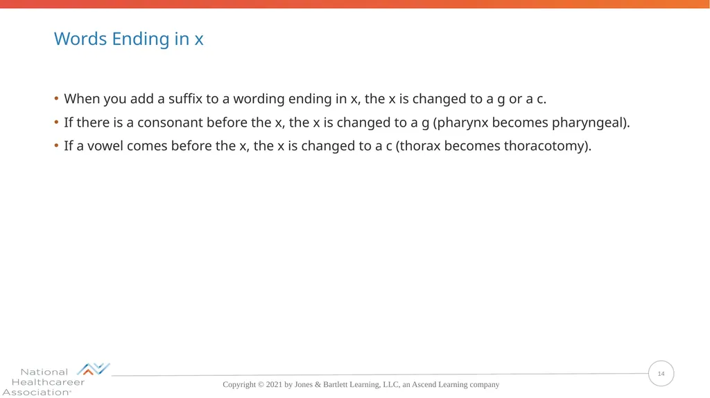 Concepts, Suffixes, and Prefixes of Medical - slide 14 of 47