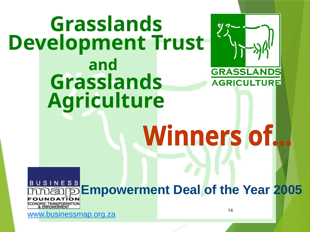 Grasslands Development Trust: Using Share milking - slide 14 of 14