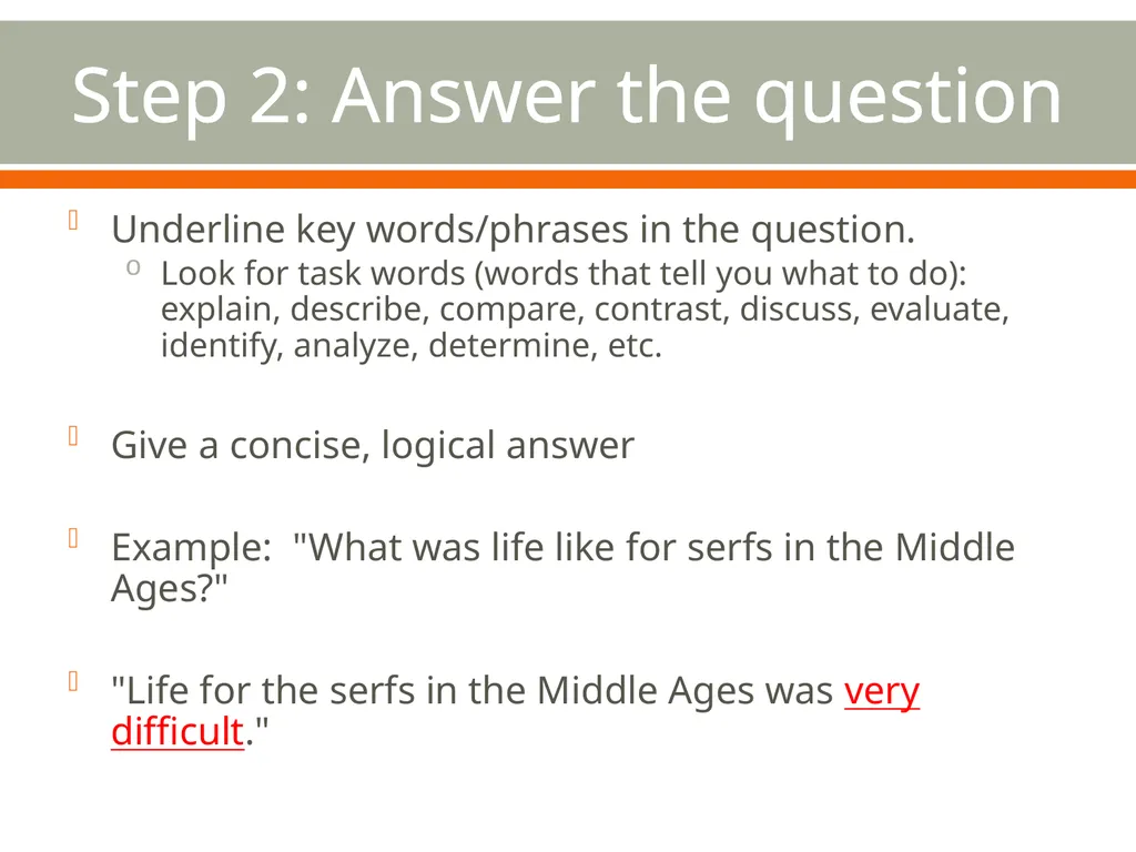 R.A.C.E. A Constructed Response Strategy Learning - slide 5 of 9