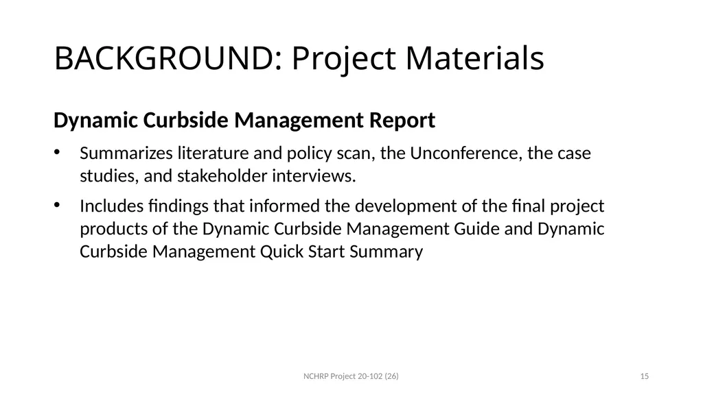 Dynamic Curbside Management: Keeping Pace with New - slide 15 of 31