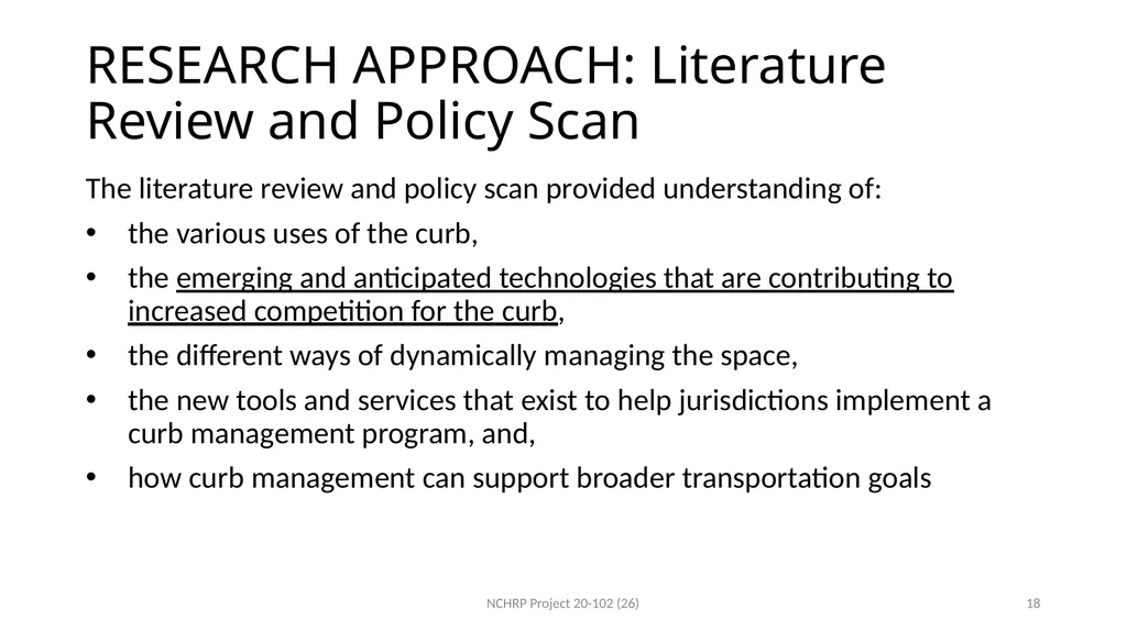 Dynamic Curbside Management: Keeping Pace with New - slide 18 of 31
