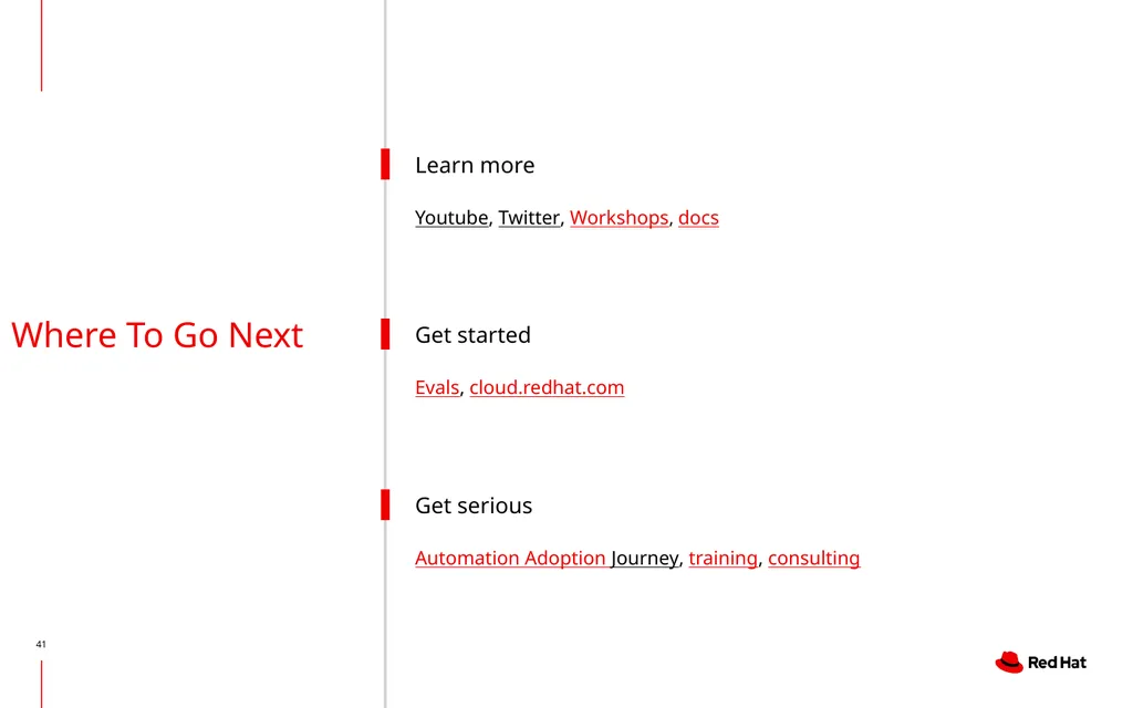 Creating, Operating and Consuming Automation - slide 41 of 42