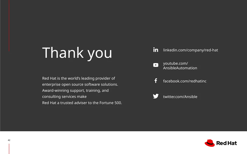Creating, Operating and Consuming Automation - slide 42 of 42