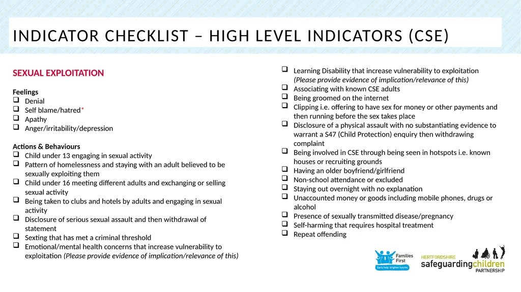 Part one: Screening tool Practitioner Toolkit To - slide 15 of 27