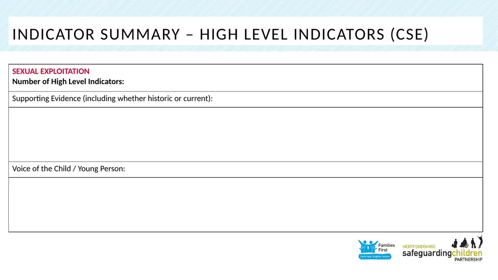 Part one: Screening tool Practitioner Toolkit To - slide 17 of 27