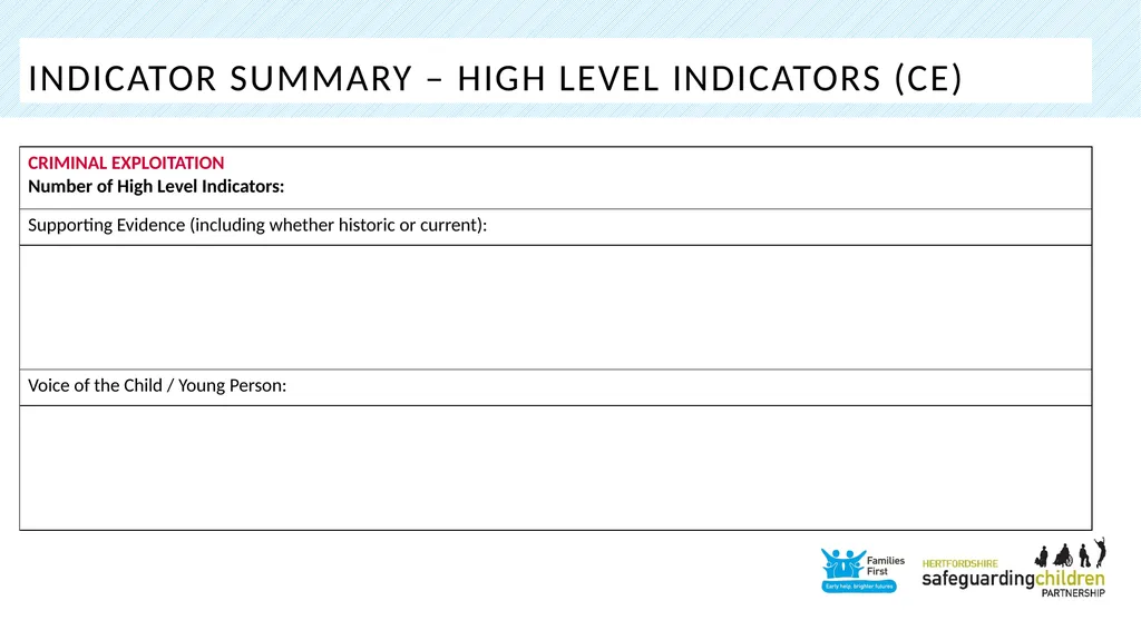 Part one: Screening tool Practitioner Toolkit To - slide 20 of 27