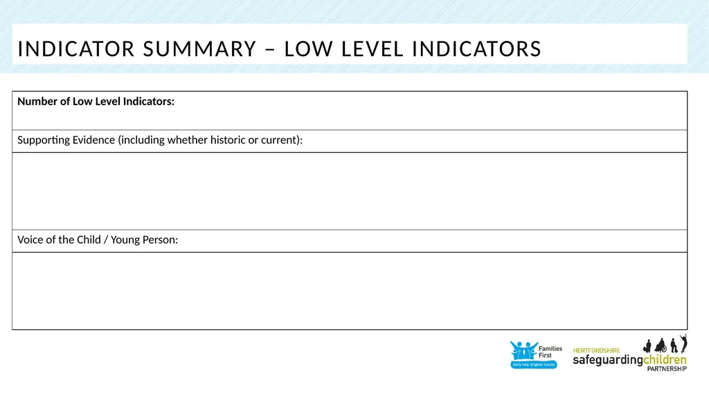 Part one: Screening tool Practitioner Toolkit To - slide 11 of 27