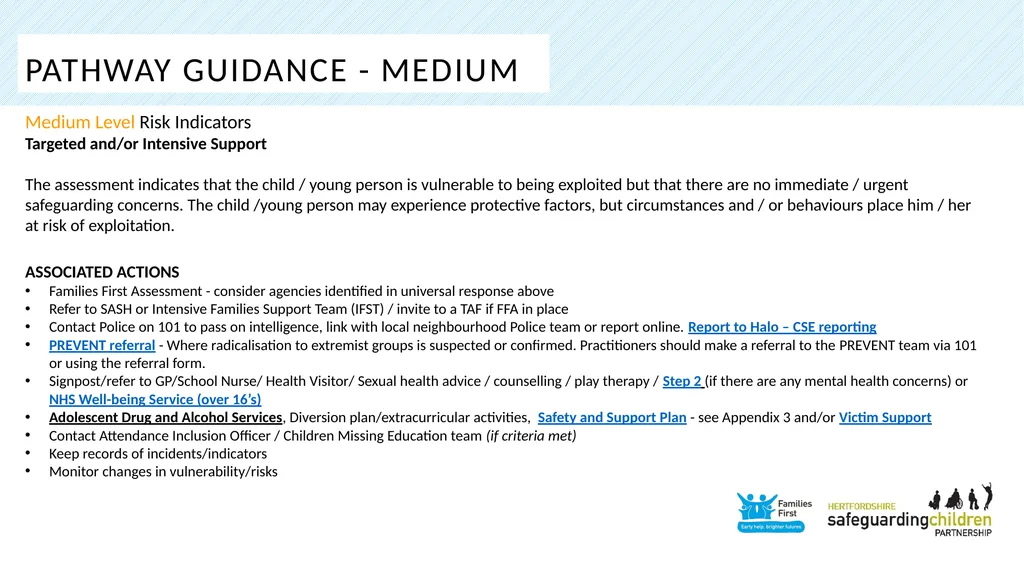 Part one: Screening tool Practitioner Toolkit To - slide 24 of 27