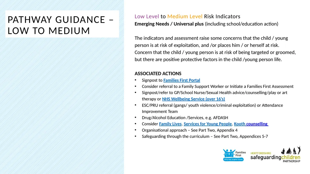 Part one: Screening tool Practitioner Toolkit To - slide 23 of 27