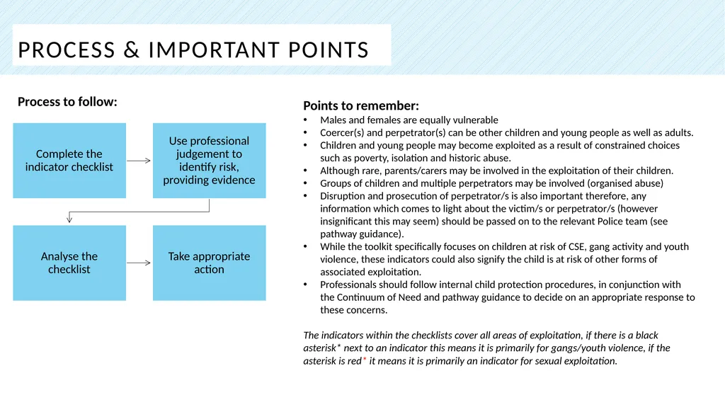 Part one: Screening tool Practitioner Toolkit To - slide 9 of 27