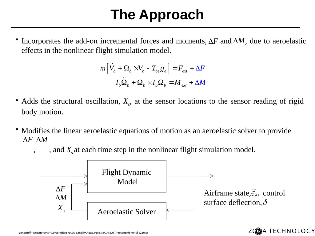 Dynamic Flight Simulation (DFS) for MAD/MUTT Erich - slide 4 of 34
