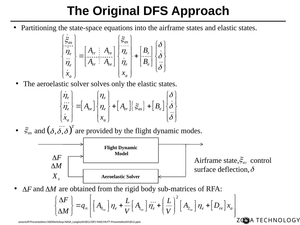 Dynamic Flight Simulation (DFS) for MAD/MUTT Erich - slide 16 of 34