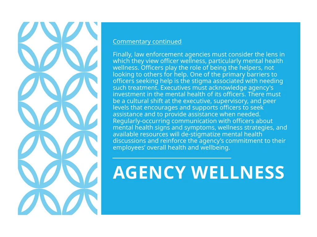 Agency Wellness Ohio Collaborative LE - slide 15 of 46
