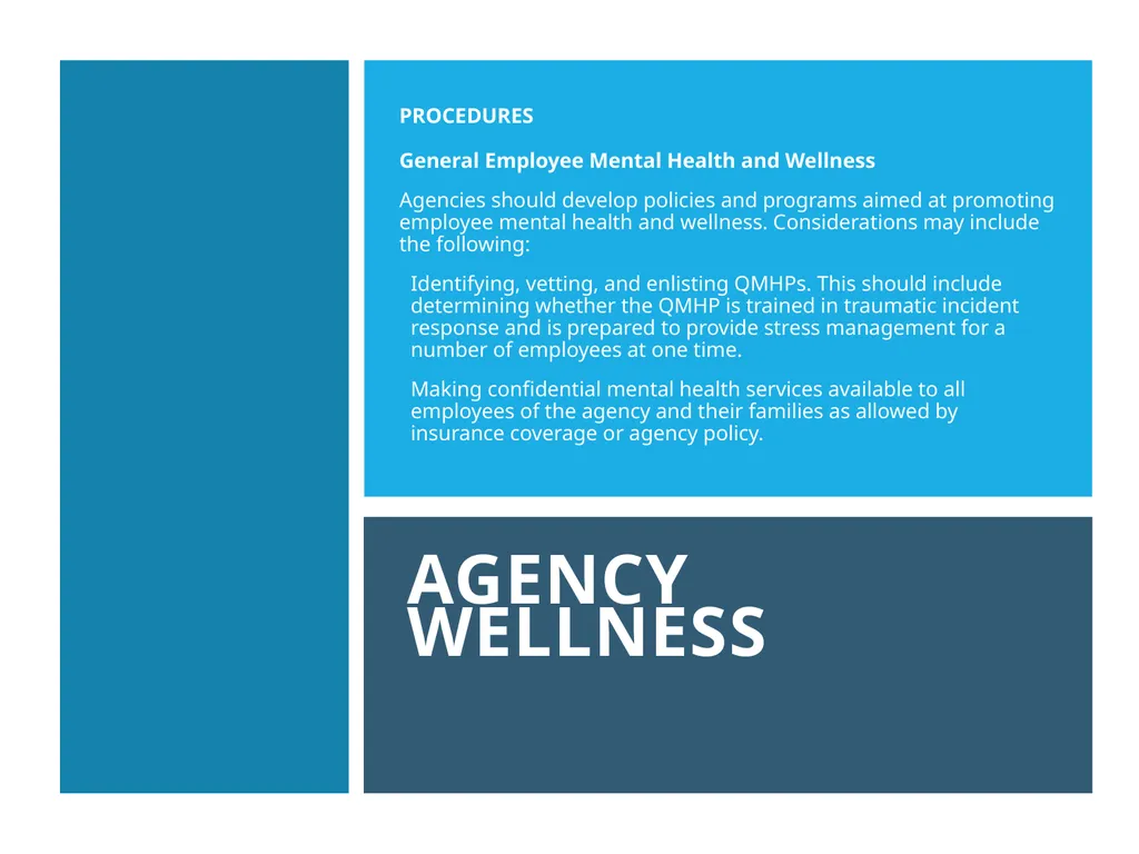 Agency Wellness Ohio Collaborative LE - slide 22 of 46