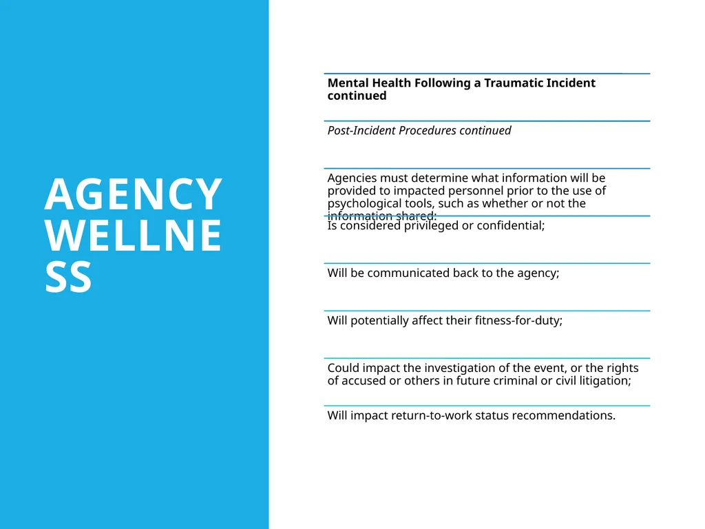 Agency Wellness Ohio Collaborative LE - slide 31 of 46