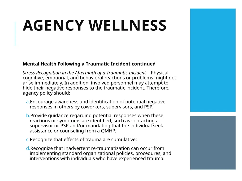 Agency Wellness Ohio Collaborative LE - slide 33 of 46